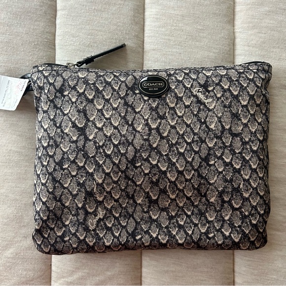 Coach Packable Weekender Tote Bag 2 pc Set - Picture 4 of 6